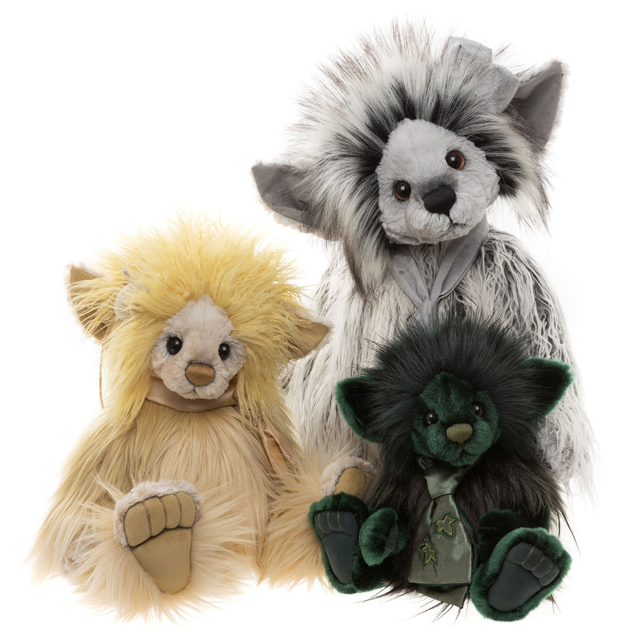 Charlie Bear Field Troll with Forest Troll and Mountain Troll from 2026 Collection