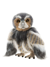 Charlie Bear Wing Commander Swift plush owl from the 2026 Flights of Fancy collection
