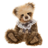 Limited edition Charlie Bear Charlie Year Bear 2026 with bow and collar