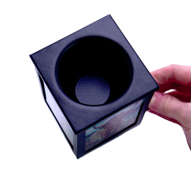 Compact highland cow wax warmer ideal for hallway or bedroom spaces