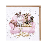 Wrendale Designs Movie Night (Dogs) Card
