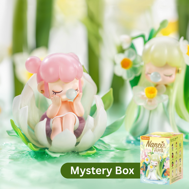 Cute flower themed mystery box collectible figures