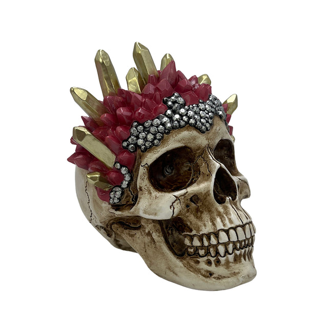Dark Matters bloodstone skull LED light horror decoration