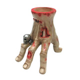 Dead hand horror figurine gothic home decor spooky halloween ornament