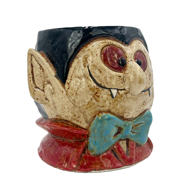 Dark Matters fanged grin pot horror home decoration spooky planter