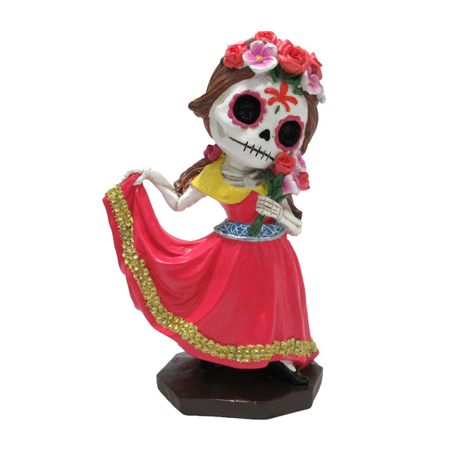 Dark Matters Night Dancer polyresin figurine Day of the Dead gothic home decor