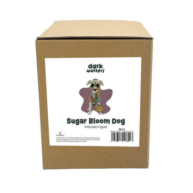 Dark Matters Sugar Bloom dog figure spooky collectible ornament packaging