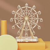 ROBOTIME Ferris Wheel 3D Wooden Puzzle Music Box