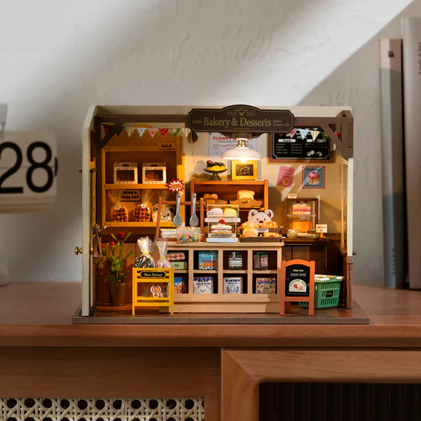 ROBOTIME Becka's Baking House DIY Miniature House Kit