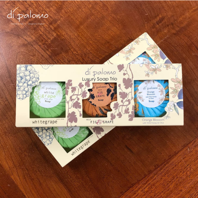 Di Palomo Luxury Soap Trio Gift Set 3 x 100g – product gallery view 2