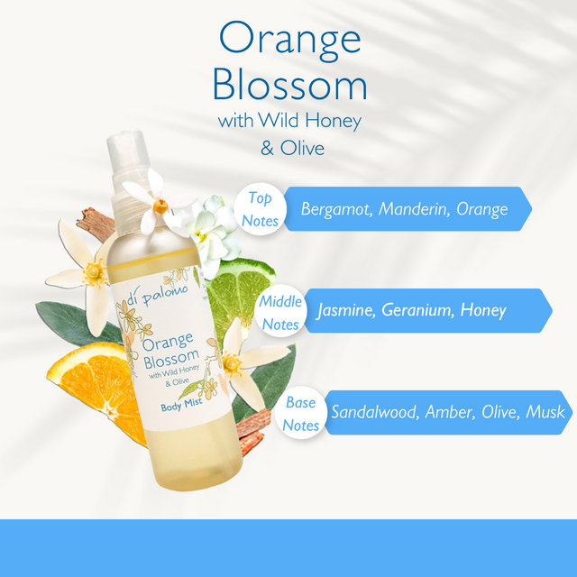 Di Palomo Orange Blossom and Honey Body Mist 100ml - product gallery view 5