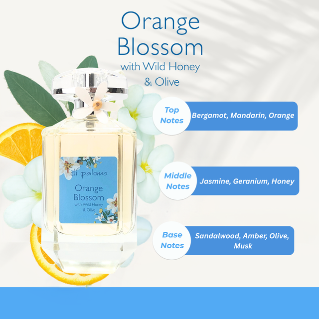 Di Palomo Orange Blossom and Honey Eau de Parfum 100ml - product gallery view 4