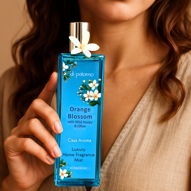 Di Palomo Orange Blossom and Honey Luxury Room Spray 100ml - gallery image 2