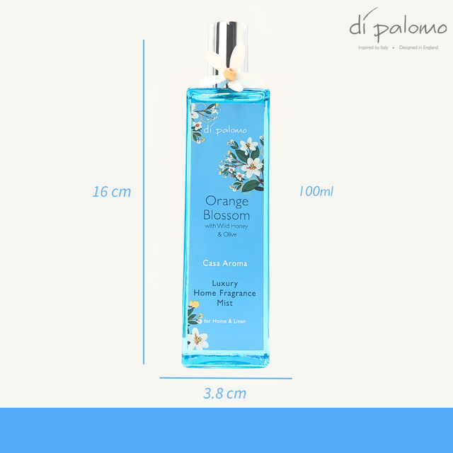 Di Palomo Orange Blossom and Honey Luxury Room Spray 100ml - gallery image 4