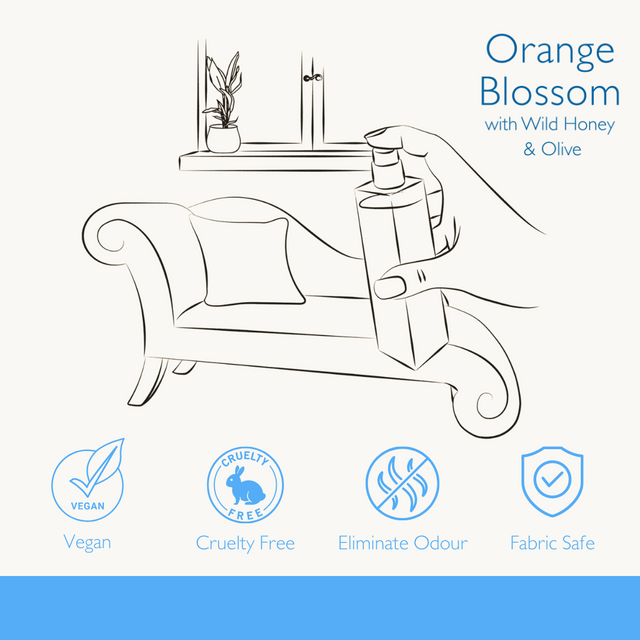 Di Palomo Orange Blossom and Honey Luxury Room Spray 100ml - gallery image 6