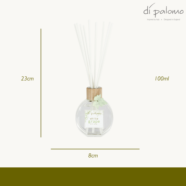 Di Palomo White Grape and Aloe Reed Diffuser 100ml - gallery image 6