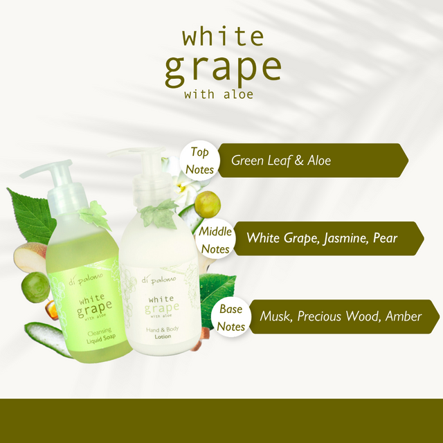 Di Palomo White Grape & Aloe Essential Hand Care Gift Set - product gallery image 4