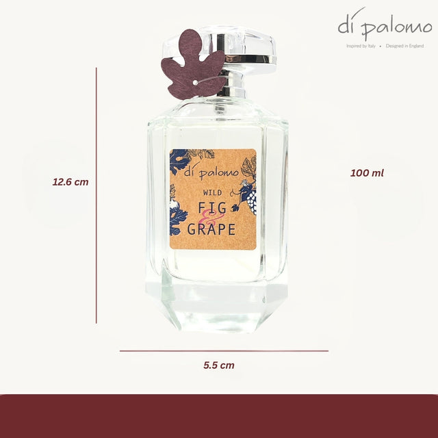 Di Palomo Wild Fig and Grape 100ml perfume bottle dimensions