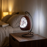 LED dinosaur egg lamp rock quartz bedside light for bedroom decor 