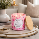 Splosh scented candle gift for dog lovers with I Love My Dog message