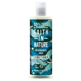 Faith In Nature Fragrance Free Conditioner 400ml for sensitive scalp