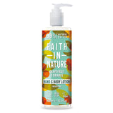 Faith In Nature Grapefruit and Orange Hand and Body Lotion 400ml