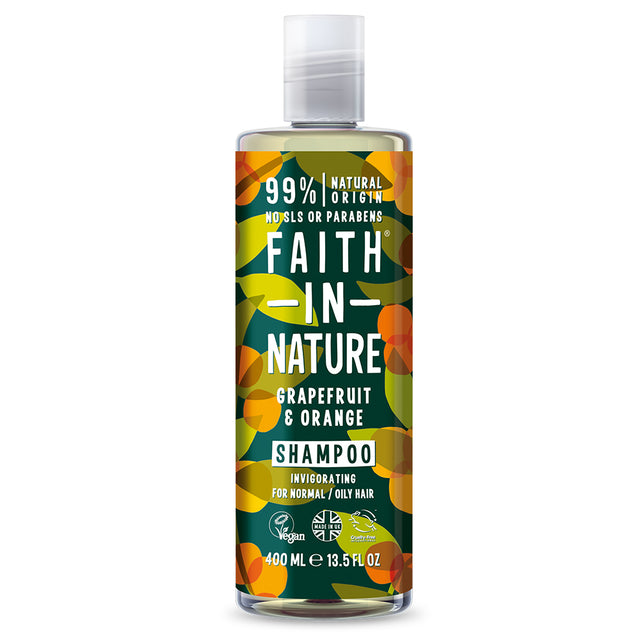Faith in Nature Grapefruit and Orange Shampoo 400ml