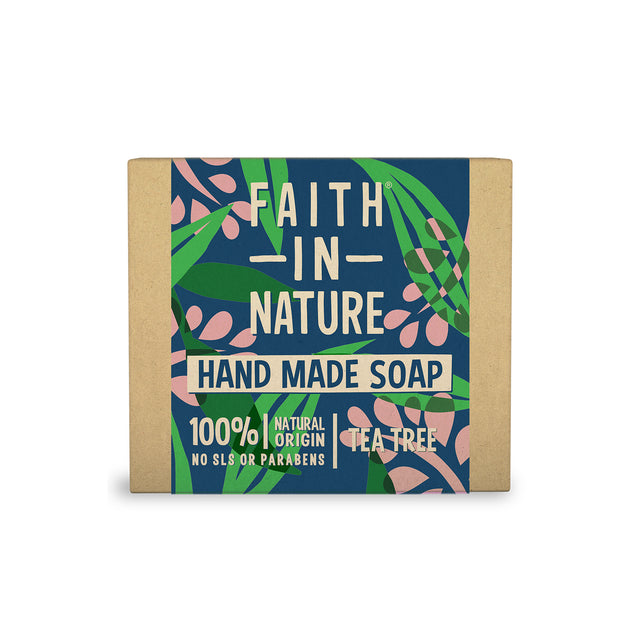Faith In Nature Tea Tree Soap Bar 100g