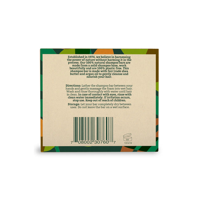 Faith in Nature vegan shampoo bar for curly coily and afro hair