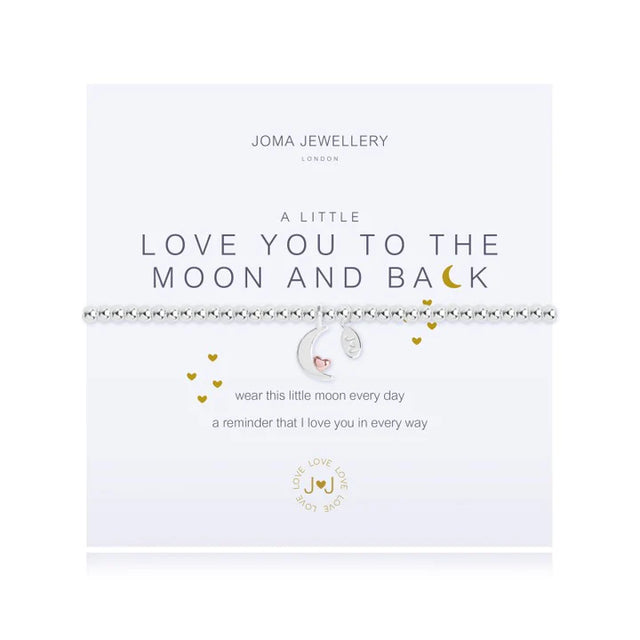 Joma Jewellery - A Little Love You To The Moon And Back Bracelet