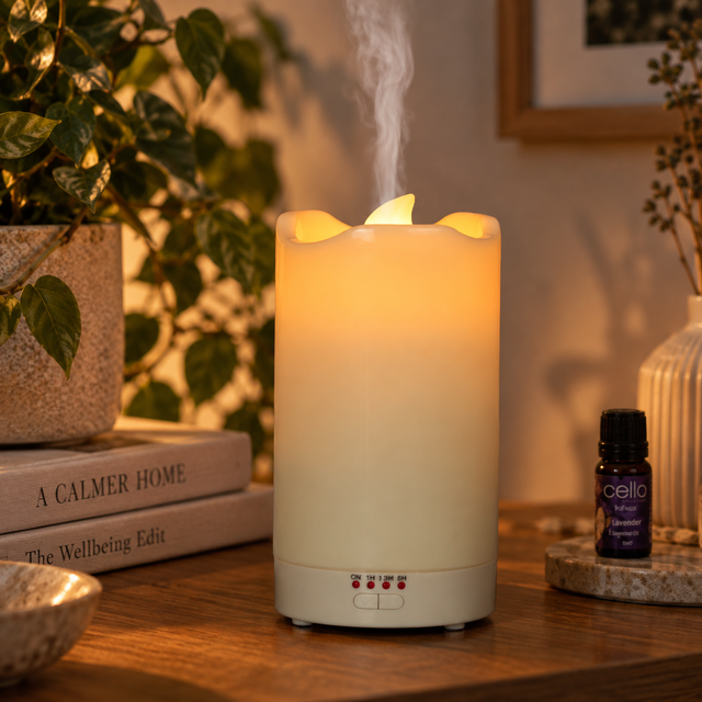 Cello Ultrasonic Diffuser - Candle