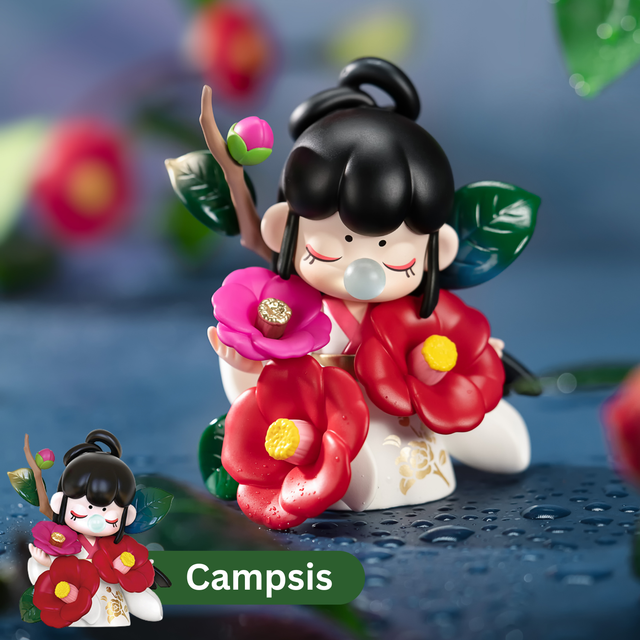 Rolife Nanci floral figure collection blind box dolls: Campsis