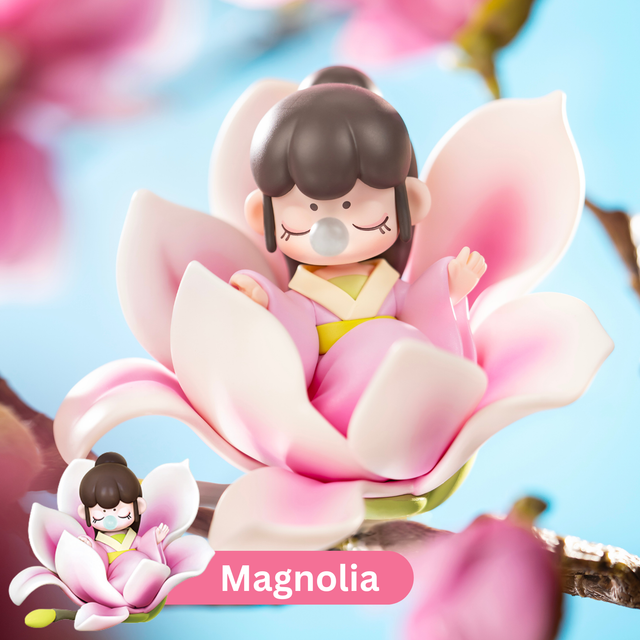Rolife Nanci floral figure collection blind box dolls: Magnolia