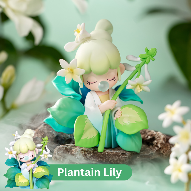 Rolife Nanci floral figure collection blind box dolls: Plantain Lily