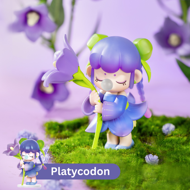 Rolife Nanci floral figure collection blind box dolls: Platycodon