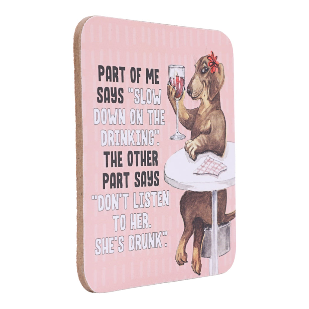 Splosh - Olive & Co. Drinks Coasters - Drunk