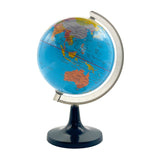 Gleneagles blue mini travel globe with detailed world map design