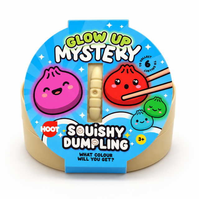 Glow Up Mystery Squishy Dumpling assorted-colour packaging
