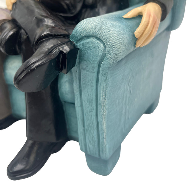 Gothic misfit figurine living room decor collectible horror piece detail