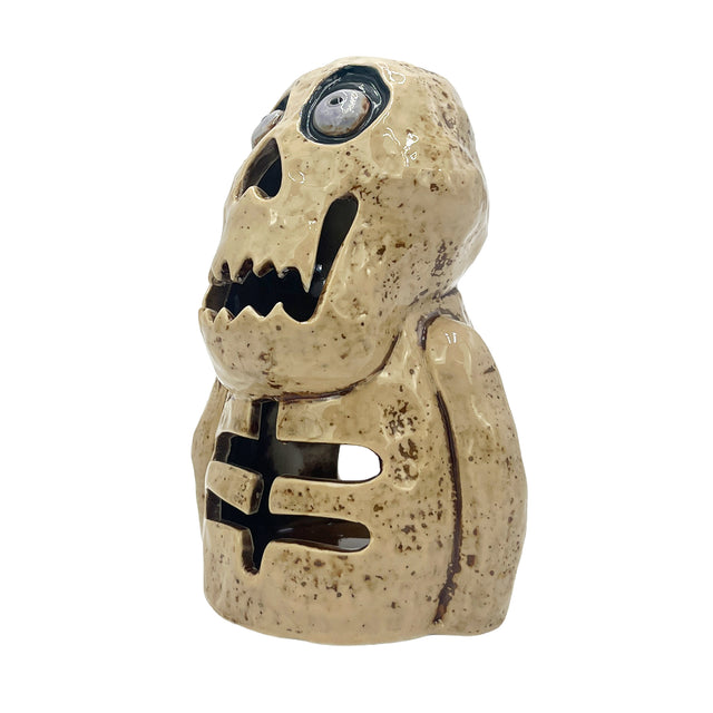 Gothic skeleton candle holder room decor ambient lighting