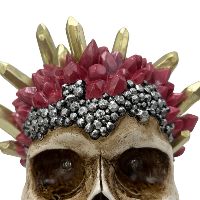 Gothic skull light horror bedroom decor halloween accessory detail