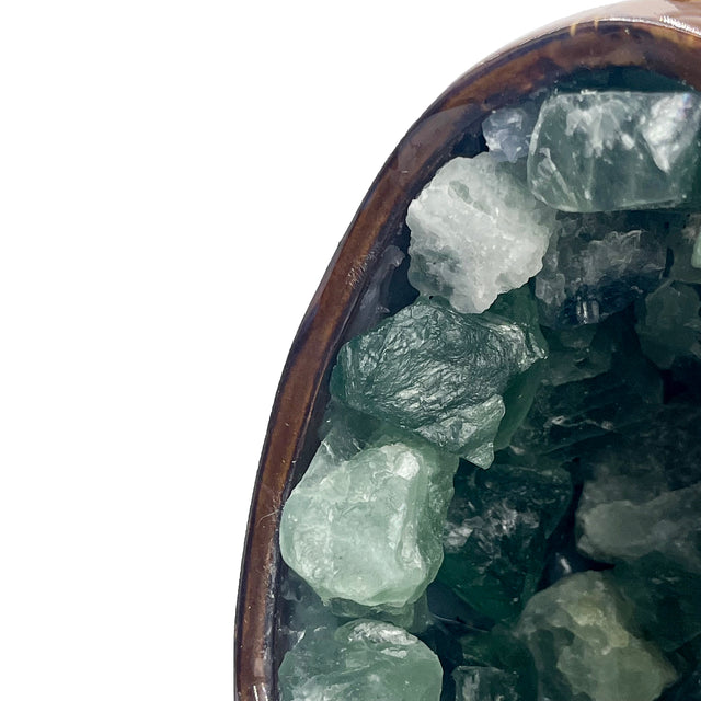 Dinosaur egg lamp green fluorite ambient lighting for gaming room and cute room decor 