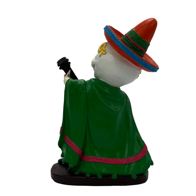 Halloween guitar player figurine scary movie style home decor