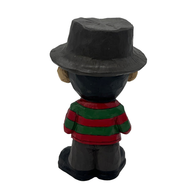 Halloween striped character figurine scary movie style home decor