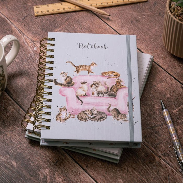 Wrendale Designs A5 Cat Notebook - Cattitude