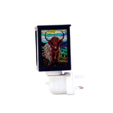 Highland cow electric wax burner plug in design for cosy home decor