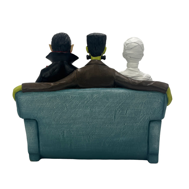 Horror lounge scene figurine gothic decorative home accessory