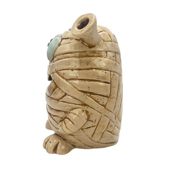 Horror mummy figure tealight holder decorative home accessory