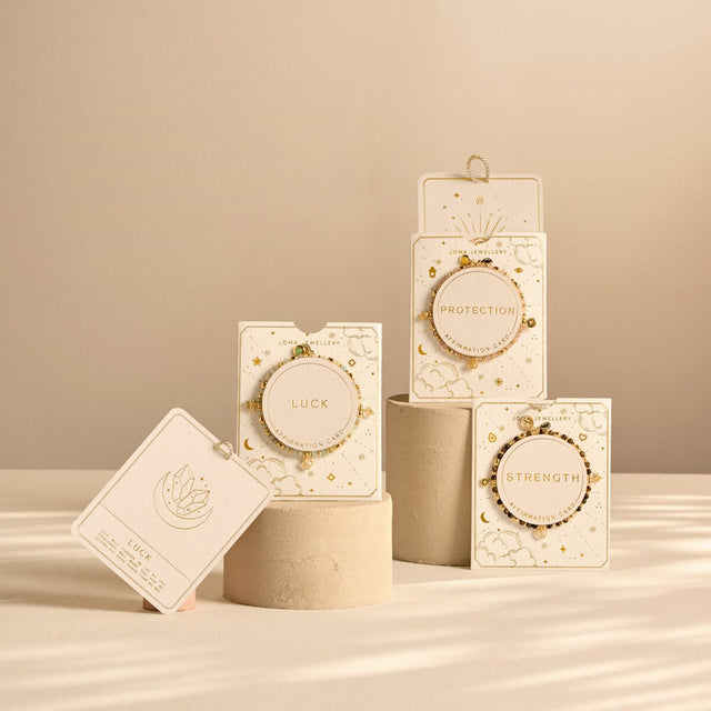 Joma Jewellery affirmation bracelet collection selection