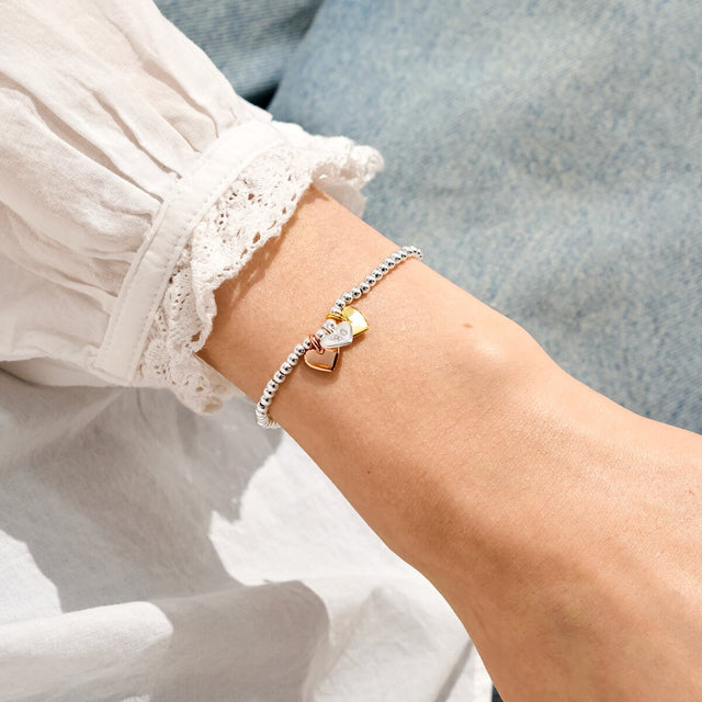 Joma Jewellery Happy 30th Birthday bracelet as a milestone jewellery gift for her